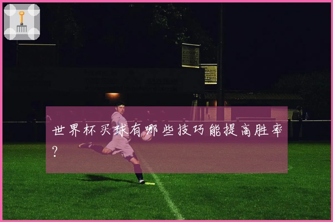 世界杯买球有哪些技巧能提高胜率？